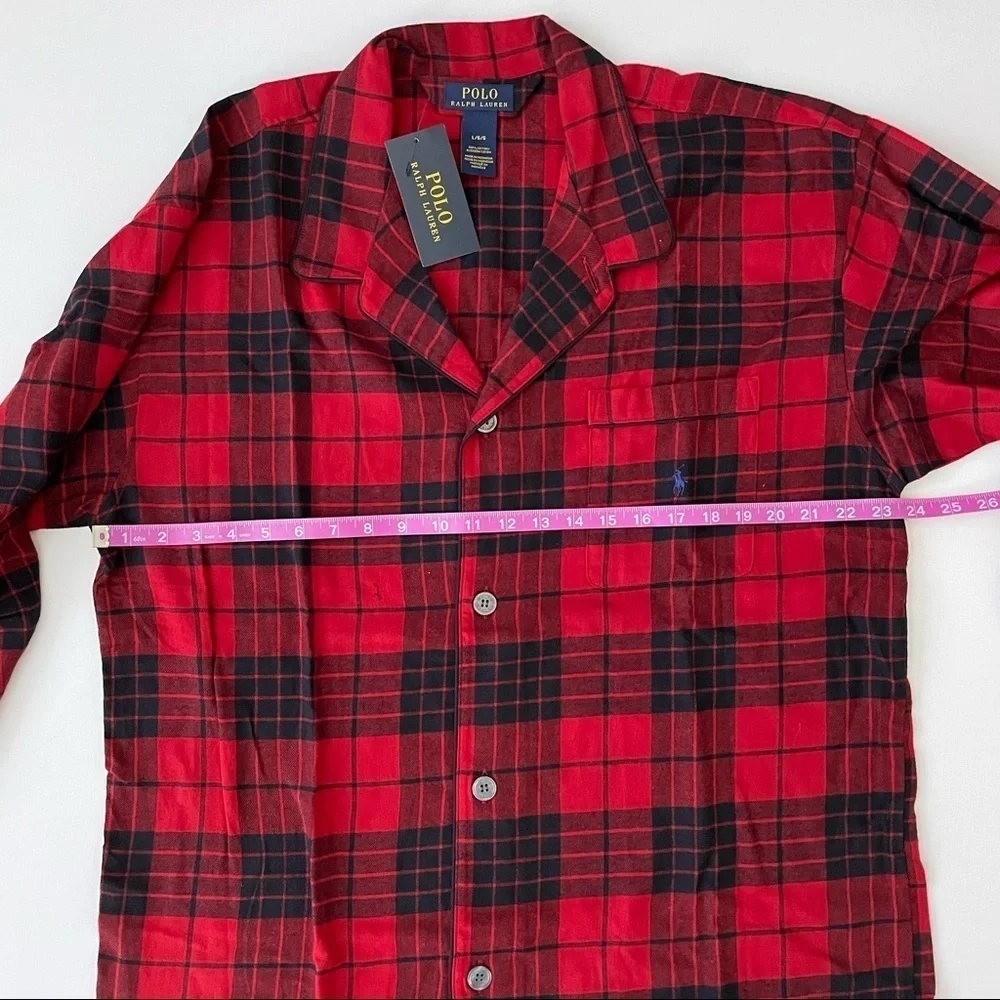 Polo Ralph Lauren Men’s Flannel Pajama Top Size L
